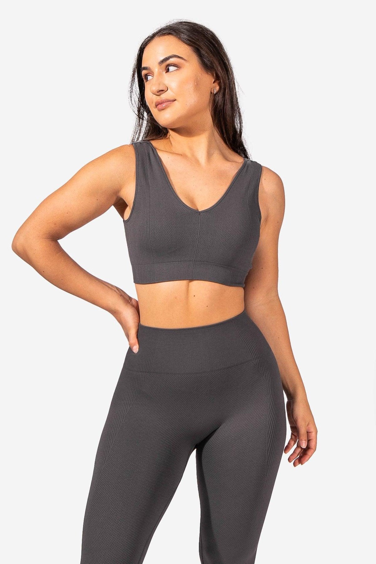 Jed North Luxe Sports Bra - Olive Green