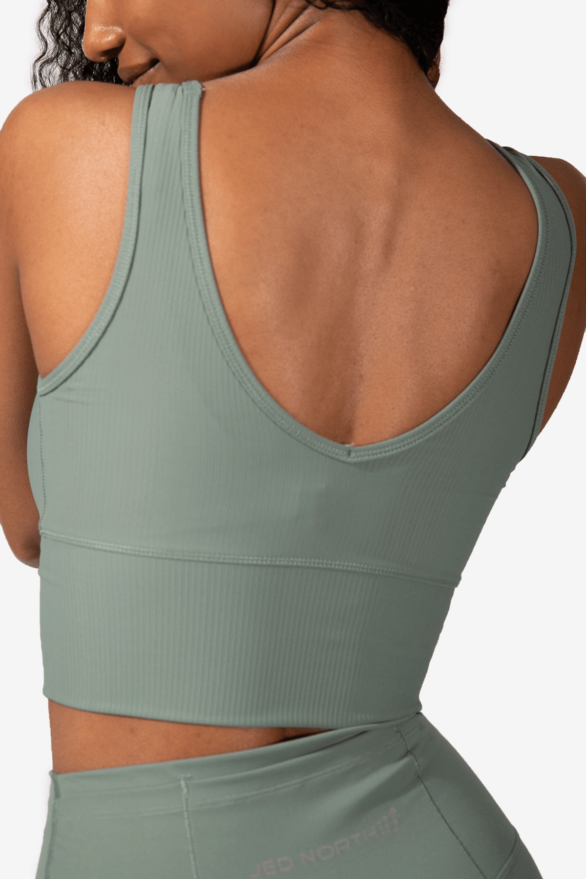 Out From Under Harmony Rib Halter Bra Top
